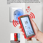 ANENG 681 LCD Digital Display Screen Smart Automatic Range Rechargeable Multimeter(Red)