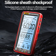 ANENG 681 LCD Digital Display Screen Smart Automatic Range Rechargeable Multimeter(Red)