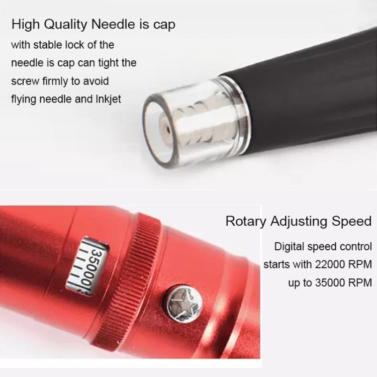 Semi-Permanent Tattoo Pen Apprentice Bleaching Lip Tattoo Eyebrow Instrument(Silver)