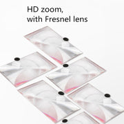 Pull-out Mobile Phone Screen Magnifier 3D Video Desktop Mobile Phone Holder, Size:10 inch(Red)