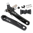 JIANKUN IXF Mountain Bike Hollow Crank Modified, Style:Left and Right Crank+Bottom Bracket(Black) - Bottom Brackets by PMC TechLife | Online Shopping South Africa | PMC TechLife