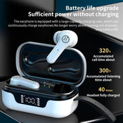 ANC PRO Touch 5.0TWS Master-slave Switch Wireless Bluetooth Headset Intelligent Noise Cancelling(Black)