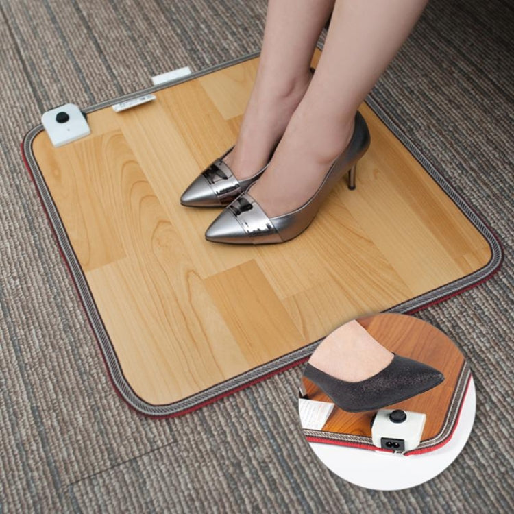 50x30cm Feet Warmer Electric Artifact Plug Heating Mat Office Heating Pad Warm Feet Thermostat