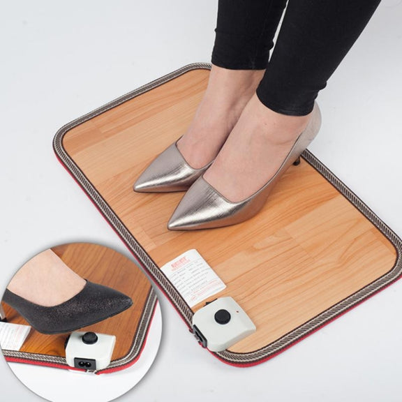50x30cm Feet Warmer Electric Artifact Plug Heating Mat Office Heating Pad Warm Feet Thermostat