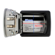 Safety Home Durable Storage Box Key Hider 4 Digit Security Secret Code Lock Wall Mounted Combination Password Keys Box