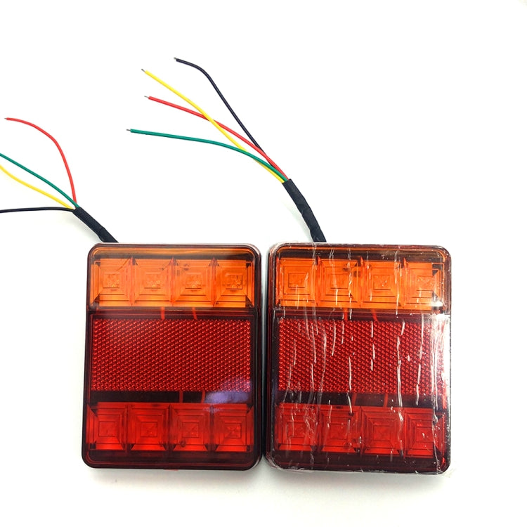 2 PCS CNSUNNY LIGHT DC 12V Car Truck Trailer Caravans LED Rear Tail Warning Brake Lights