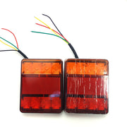 2 PCS CNSUNNY LIGHT DC 12V Car Truck Trailer Caravans LED Rear Tail Warning Brake Lights