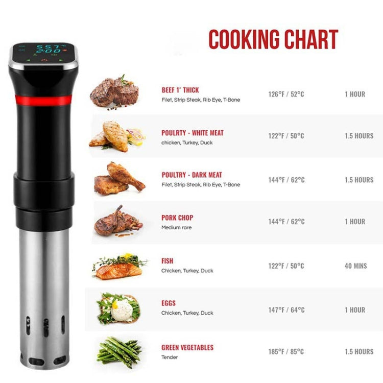 Low Temperature Slow Cooker Thawed Vacuum Steak Machine, Plug Type:EU Plug