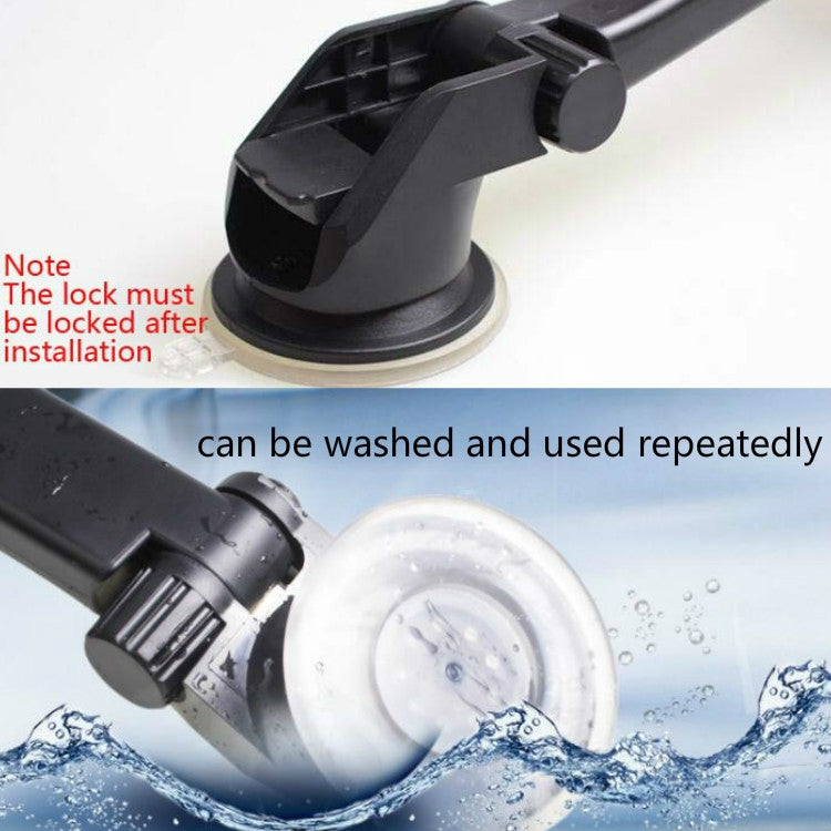 Car Phone Holder Car Air Outlet Mobile Phone Holder Suction Cup Navigation Instrument Panel General, Style:2 in 1(Blue)
