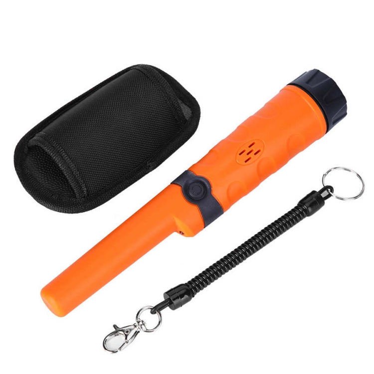 MD970 Water-resistant High Sensitivity Metal Positioning Rod Adjustable Sensitivity Metal Detector(Orange)