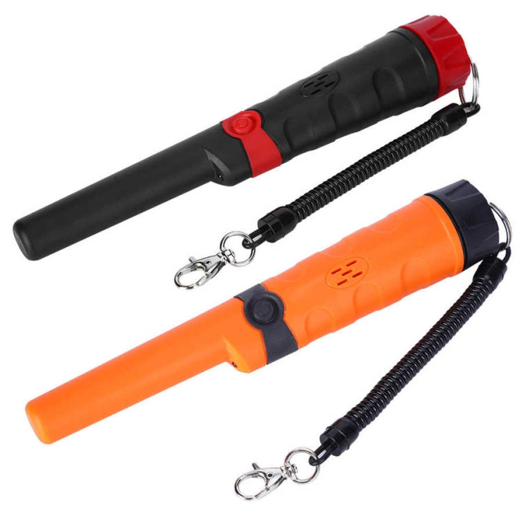 MD970 Water-resistant High Sensitivity Metal Positioning Rod Adjustable Sensitivity Metal Detector(Orange)