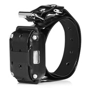 Bark Stopper Dog Training Device Dog Collar with Electric Shock Vibration Warning(EU Plug)