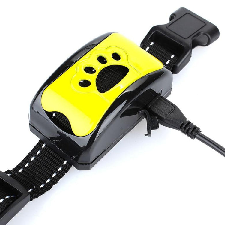 Rechargeable Water-resistant Intelligent Identification Automatic Lock Bark Stop(Sky Blue)