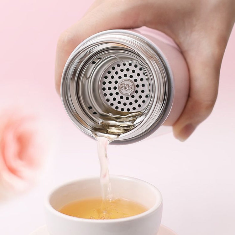 FANJANE Reminder Drinking Smart Thermos Cup(White)