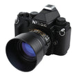 Non-Working Fake Dummy DSLR Camera Model DF Model Room Props Ornaments Display Photo Studio Camera Model Props, Color:Black(With Hood) - Camera Model by PMC TechLife | Online Shopping South Africa | PMC TechLife