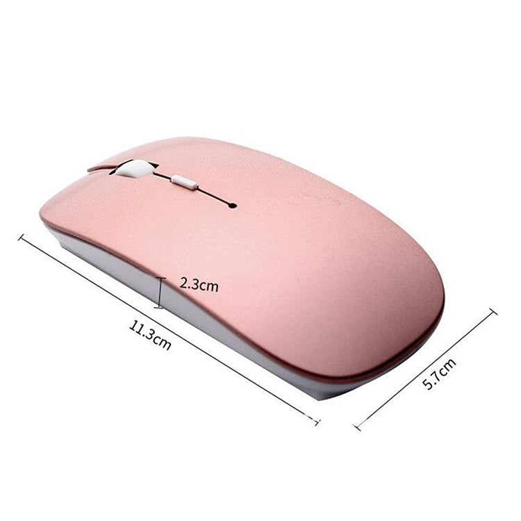 USB External Notebook Desktop Computer Universal Mini Wireless Keyboard Mouse, Style:Keyboard and Mouse Set(Silver)