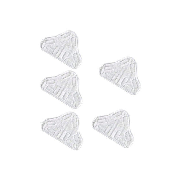 5 PCS Steam Mop Triangle Cloth Cover Replacement Pad for X5/H2O