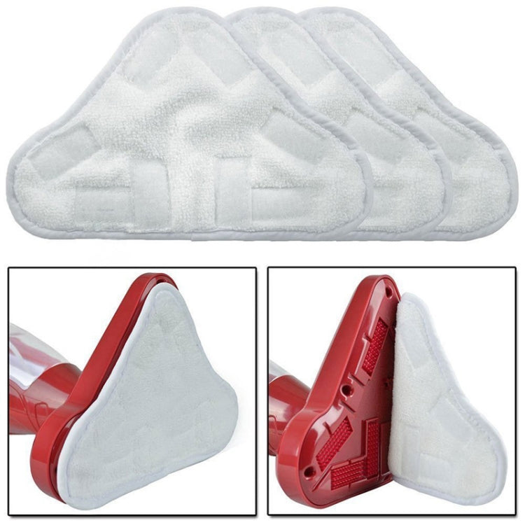 5 PCS Steam Mop Triangle Cloth Cover Replacement Pad for X5/H2O