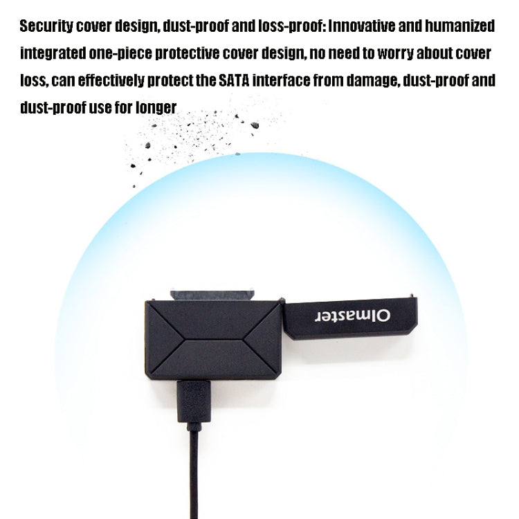Olmaster External Notebook Hard Drive Adapter Cable Easy Drive Cable USB3.0 to SATA Converter, Style:Hard Disk Dedicated, Size:2.5 Inch