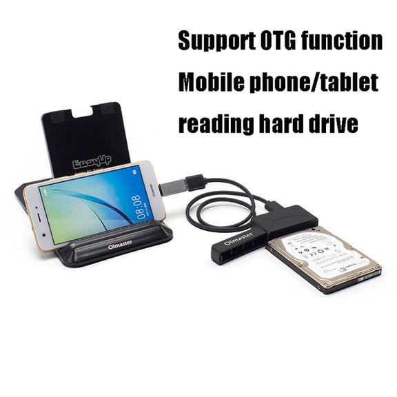 Olmaster External Notebook Hard Drive Adapter Cable Easy Drive Cable USB3.0 to SATA Converter, Style:Hard Disk Dedicated, Size:2.5 Inch