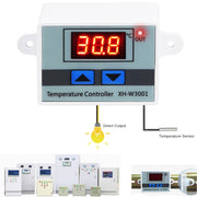 XH-W3001 Digital LED Temperature Controller Arduino Cooling Heating Switch Thermostat NTC Sensor 24V