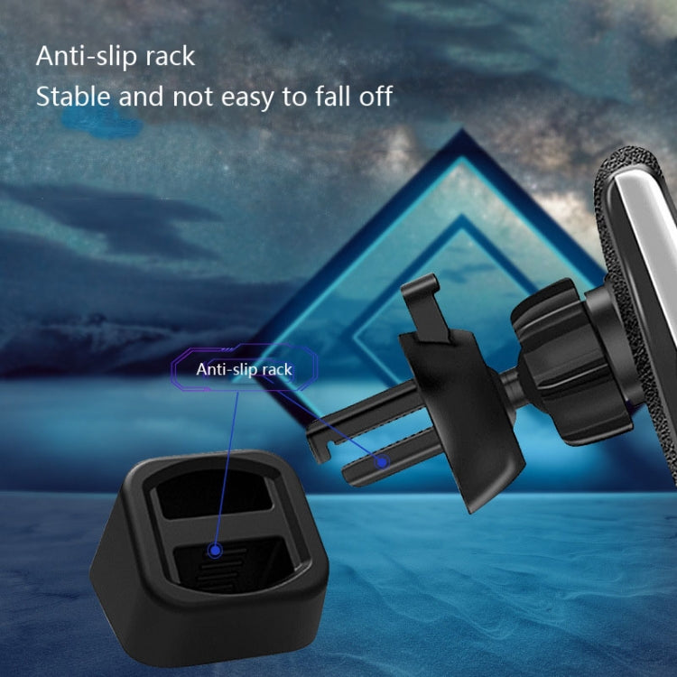 5 PCS Car Phone Holder Base Universal Car Air Outlet Clip Bracket Base, Colour: Golden Reflection