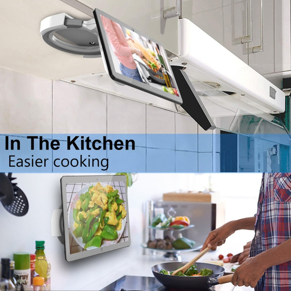 Two-in-one Multifunctional Wall-mounted Desktop Phone Computer Bracket(Black Nano Stickers)