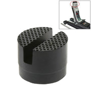 Floor Slotted Car Rubber Jack Pad Frame Protector Adapter Jacking Disk Pad Tool(Black)