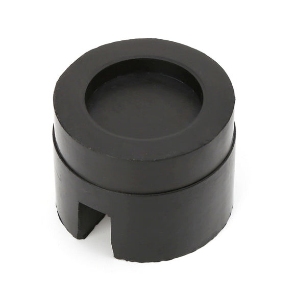 Floor Slotted Car Rubber Jack Pad Frame Protector Adapter Jacking Disk Pad Tool(Black)