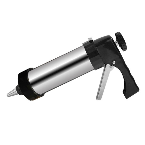 Multi-Function Stainless Steel Piping Gun Set Cookie Biscuits Hand Pressing Biscuit Machine Household DIY Baking Tools