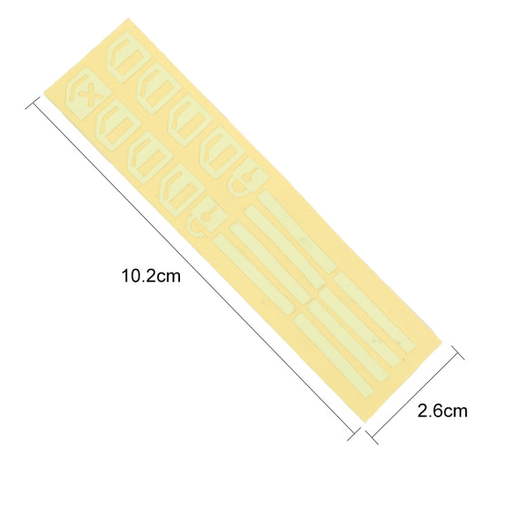 Car Window Sticker Lifter Modified Sticker Car Luminous Switch Car Window Button Car Sticker(Luminous Orange)