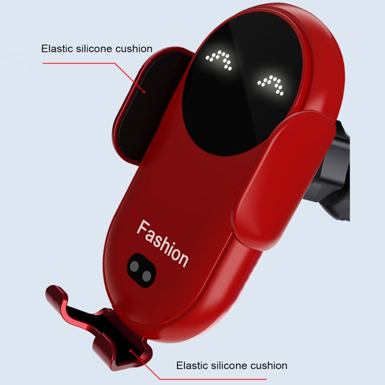 S11 Smart Infrared Sensor Car Wireless Charger, Colour: Yellow