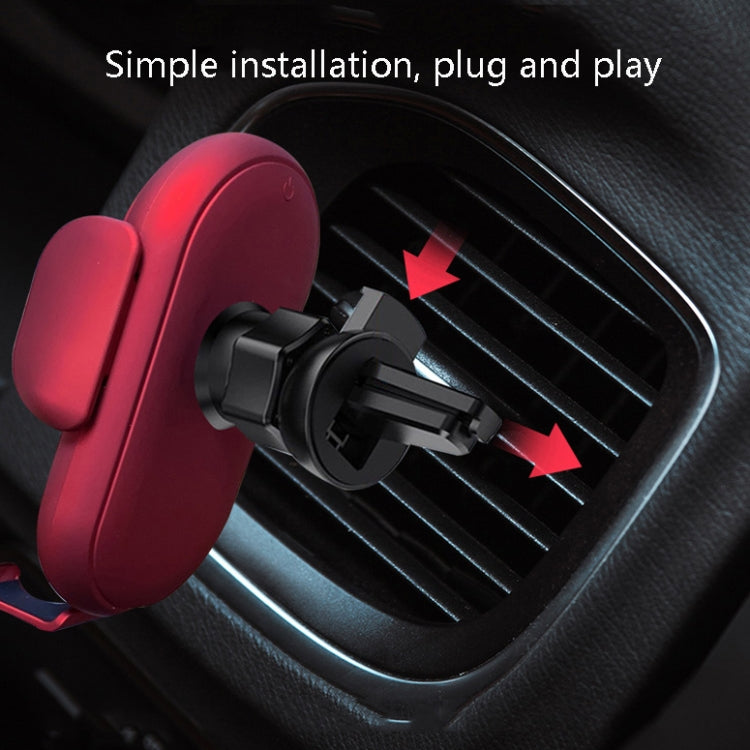 S11 Smart Infrared Sensor Car Wireless Charger, Colour: Yellow