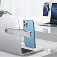 Oatsbasf  Mobile Phone Computer Sync Screen Aluminum Alloy Bracket Computer Expansion Bracket(Silver) - Hand-Sticking Bracket by OATSBASF | Online Shopping South Africa | PMC TechLife