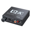 NK-C6 Optical Fiber To Analog Audio Converter Adjustable Volume Digital To Analog Decoder With USB Cable - Audio Receiver Transmitter by PMC TechLife | Online Shopping South Africa | PMC TechLife