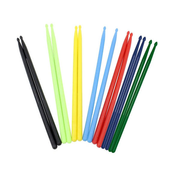 2 PCS Drumsticks Drum Kits Accessories Nylon Drumsticks, Colour: Red