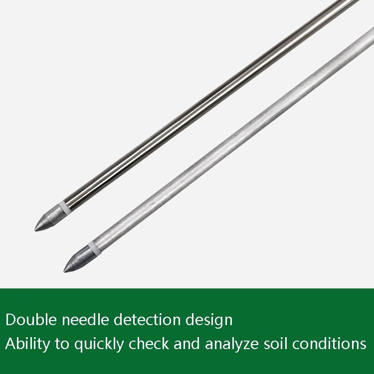 3 In 1 Soil Detector PH Value Light Intensity Test Pen Round Head Soil Dry Moisture Meter