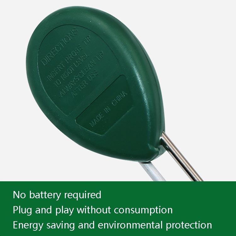 3 In 1 Soil Detector PH Value Light Intensity Test Pen Round Head Soil Dry Moisture Meter