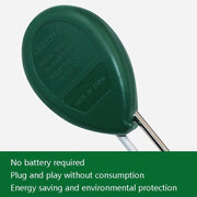 3 In 1 Soil Detector PH Value Light Intensity Test Pen Round Head Soil Dry Moisture Meter