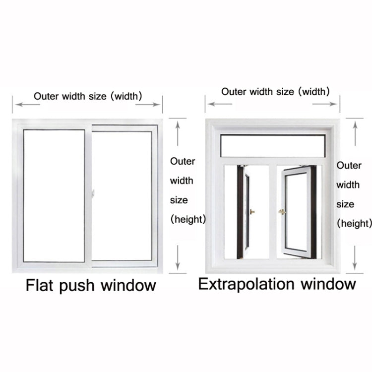 Window Windproof Warm Film Indoor Air Leakage Soundproof Double-Layer Insulation, Specification: 1.6x2.2M