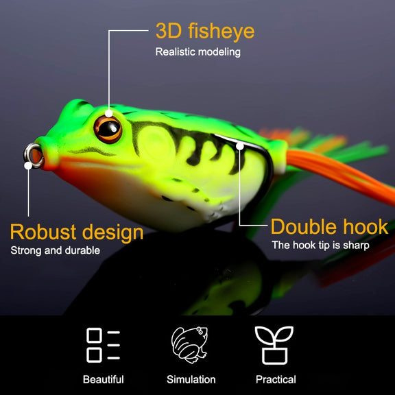 Bionic Thunder Frog Lure Bait Simulation Fishing Bait, Specification: 5.0cm/9g(2)