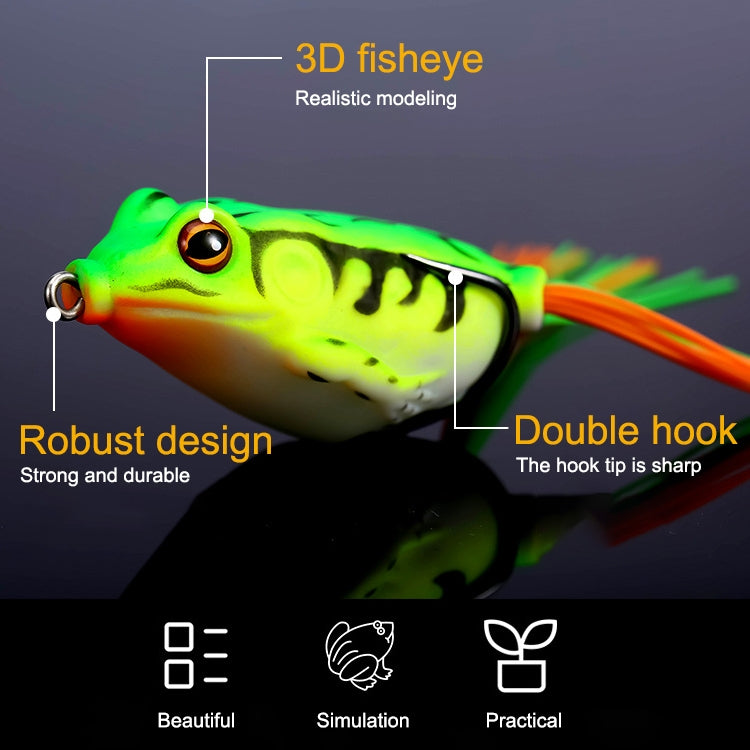 Bionic Thunder Frog Lure Bait Simulation Fishing Bait, Specification: 5.0cm/9g(16)