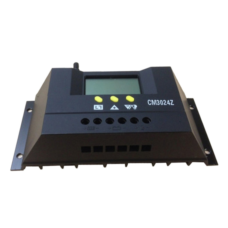 CM3024Z 12V24V 30A Solar Controller LCD Display Solar Charge Controller