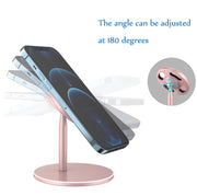 MagSafe Magnetic Wireless Charging Stand For iPhone 12 Series, Colour: FJ03 Black