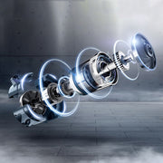 Car Handheld Portable Vacuum Cleaner Small Car Vacuum Cleaner Wireless Black Gray