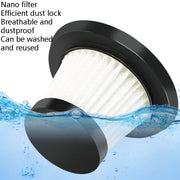 Car Handheld Portable Vacuum Cleaner Small Car Vacuum Cleaner Wireless Black Gray