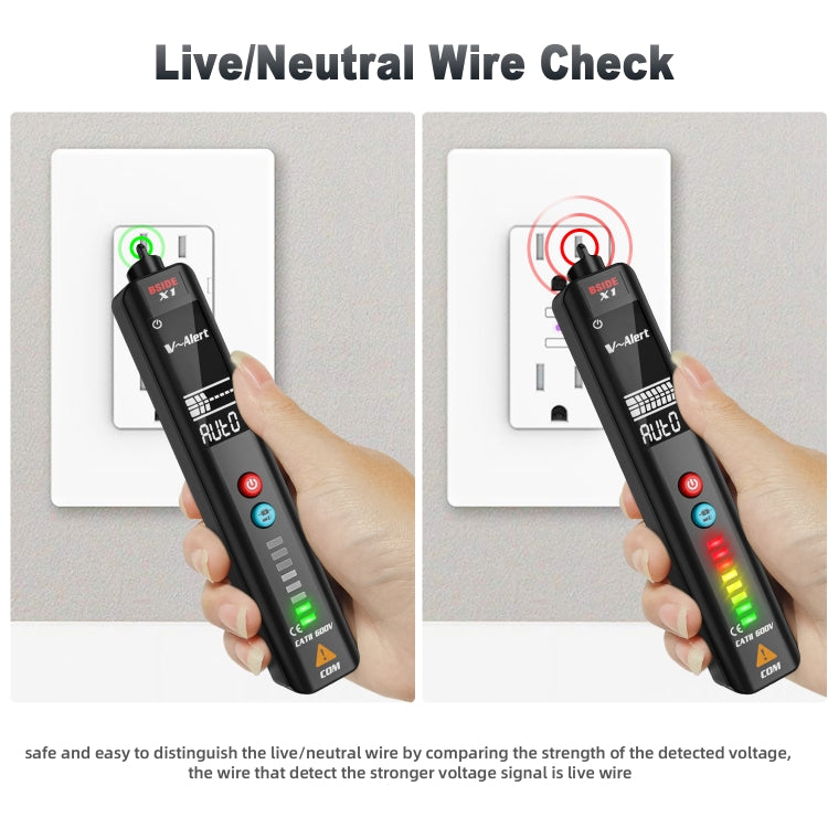 BSIDE X1 Smart Digital Multimeter Test Electric Pen Voltage Detector