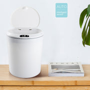 EXPED SMART Desktop Smart Induction Electric Storage Box Car Office Trash Can, Specification: 3L Battery Version (White)