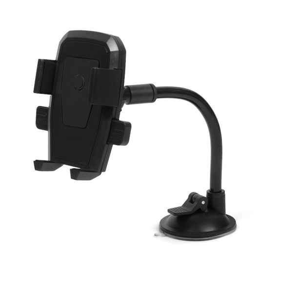 Car Windshield Automatic Lock Phone Holder(Black)