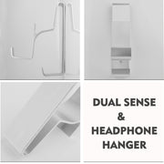 Gamepad & Headphone Three-In-One Wall Mounted Hanger For PS5 / PS4